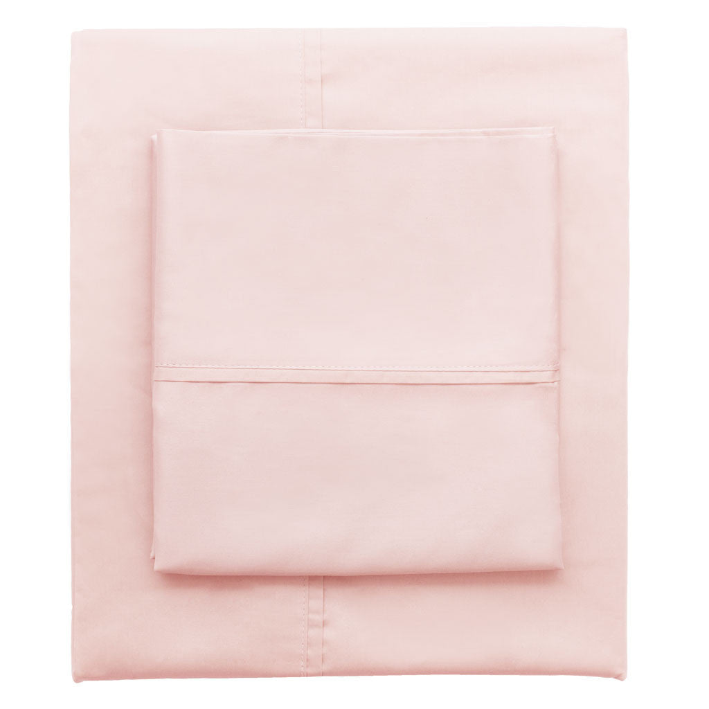 Pink 400 Thread Count Pillowcase Pair