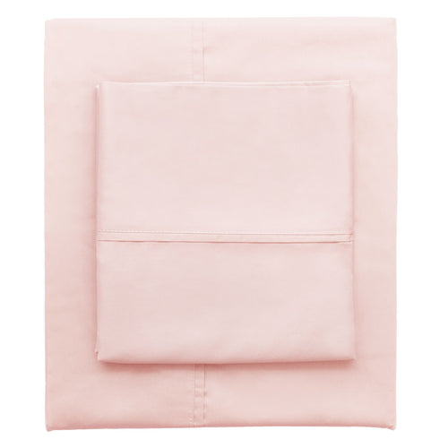 Pink 400 Thread Count Fitted Sheet