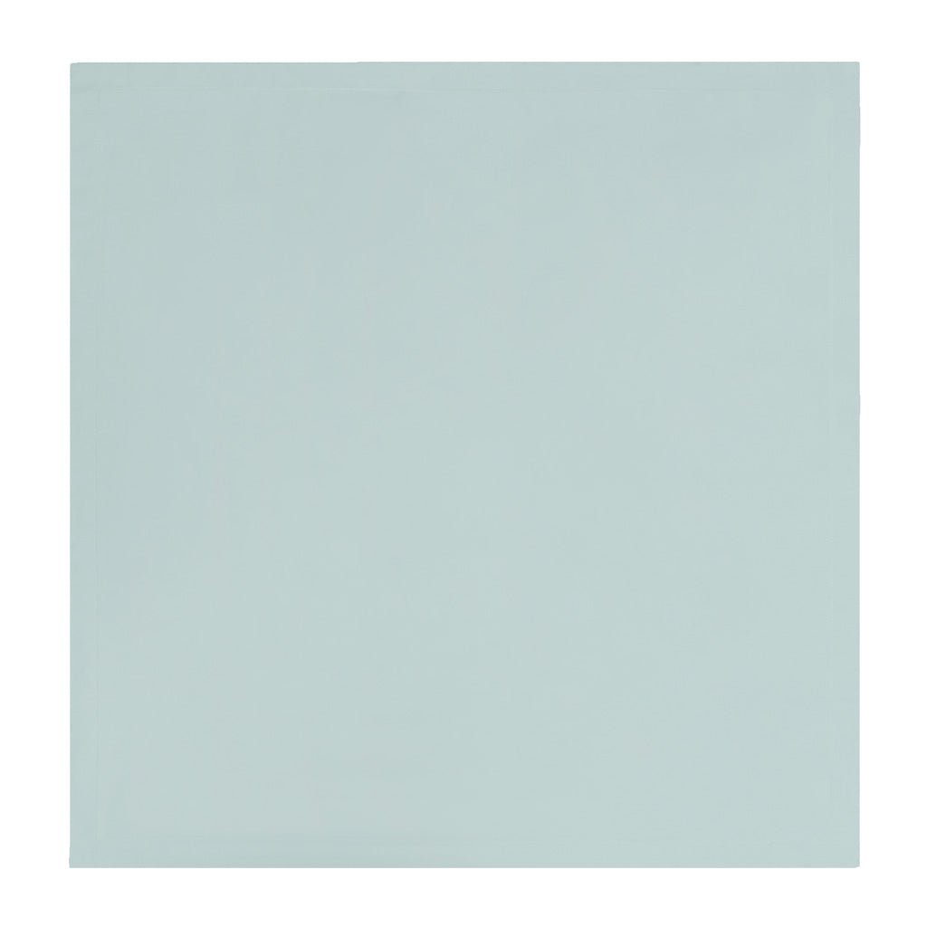 Porcelain Green Flange Euro Sham