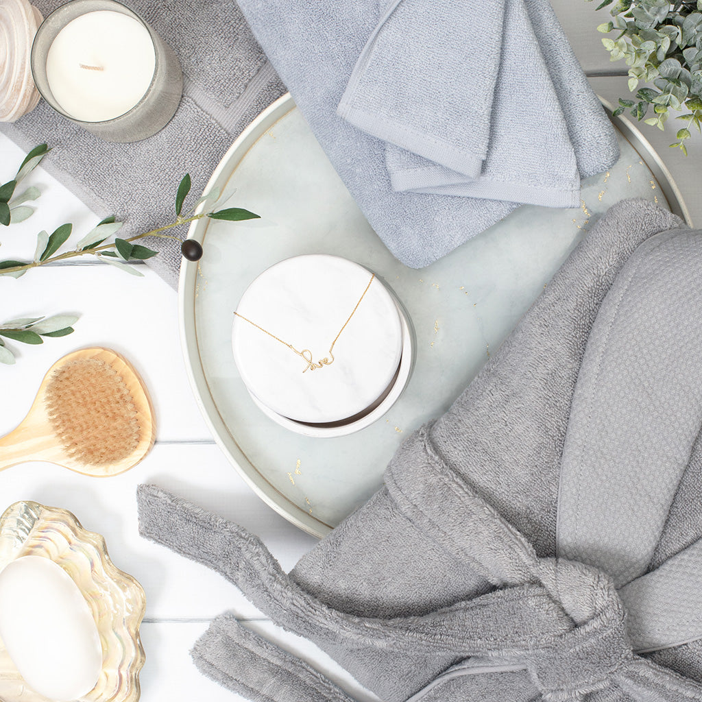 The Mist Grey Bath Mat