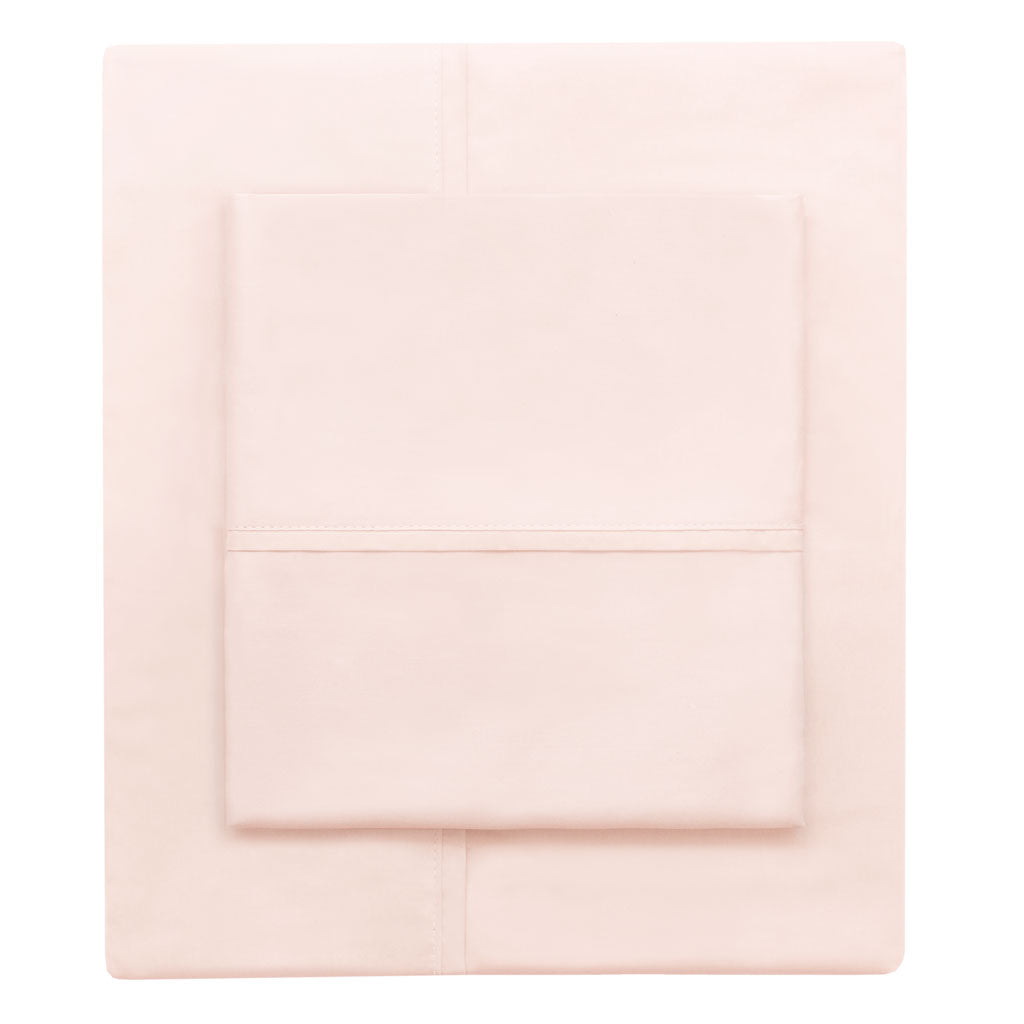 Bedroom inspiration and bedding decor | Rose Pink 400 Thread Count Sheet Set (Fitted, Flat, & Pillow Cases)s | Crane and Canopy