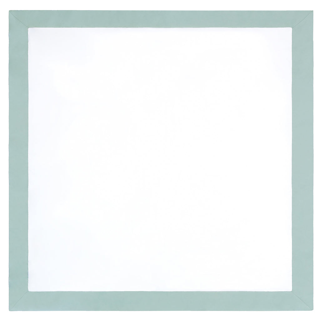 Seafoam Green Linden Euro Sham