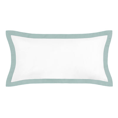 The Linden Seafoam Green Throw Pillow