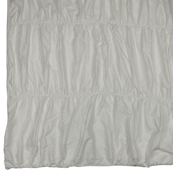 Bedroom inspiration and bedding decor | Sutter White Fabric Swatch Duvet Cover | Crane and Canopy