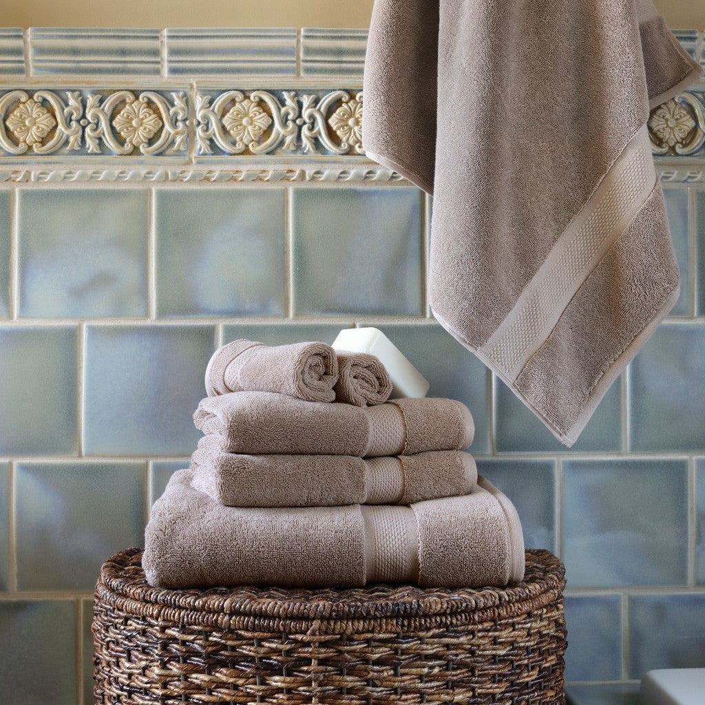 Taupe Towels Classic Taupe Towel Resort Bundle (4 Wash Hand Bath