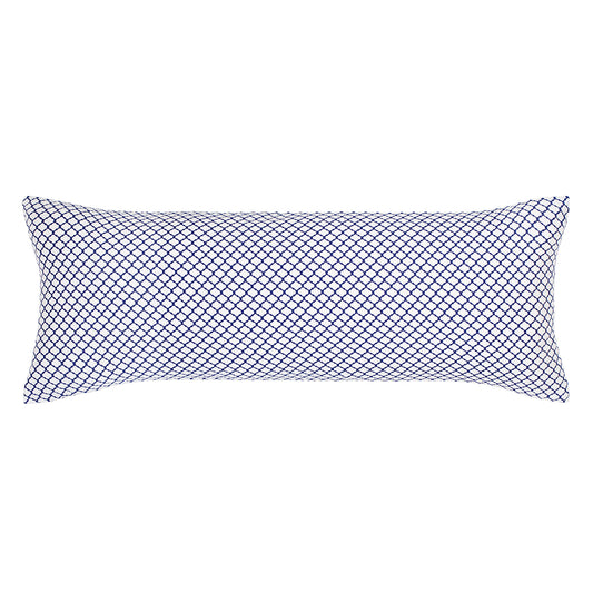 The Blue Cloud Extra Long Lumbar Throw Pillow