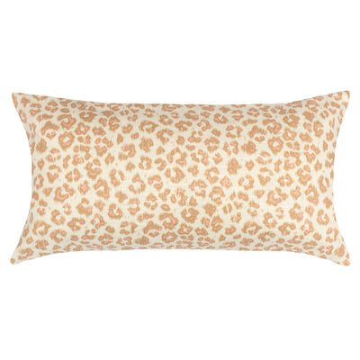 The Pink Leopard Print Throw Pillow