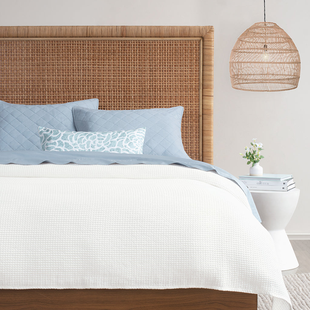 The Cream Waffle Blanket – Crane Canopy1