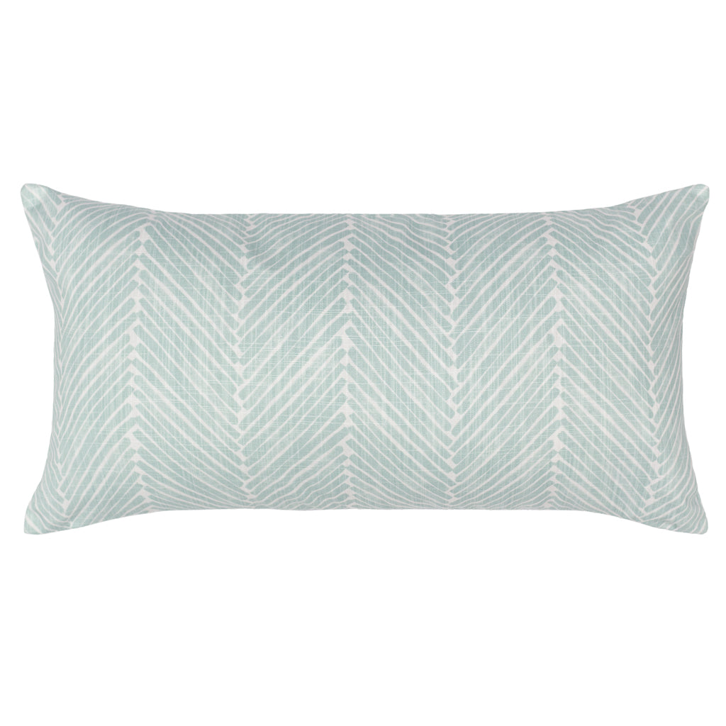Bedroom inspiration and bedding decor | The Mist Green Herringbone Throw Pillow Duvet Cover | Crane and Canopy