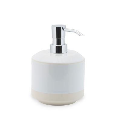 The Natural Ceramic Bath Accessories - Soap/Lotion Pump