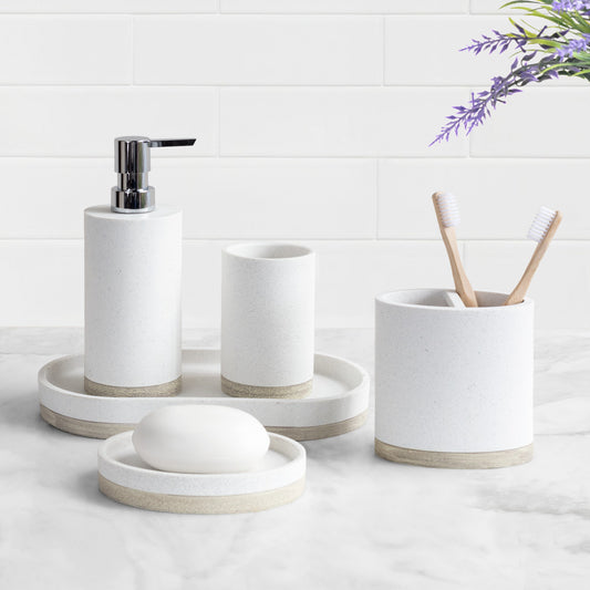 The Rustic Grey Toned Bath Accessories