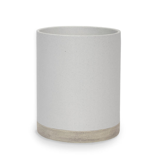 The Rustic Grey Toned Bath Accessories - Waste Basket