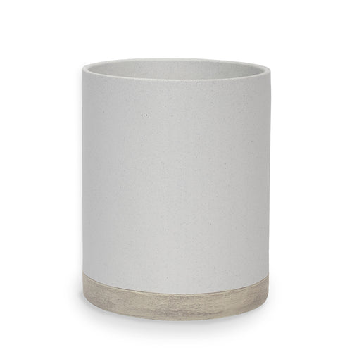 The Rustic Grey Toned Bath Accessories - Waste Basket