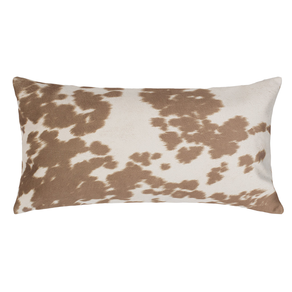 Bedroom inspiration and bedding decor | The Chestnut Cowhide Throw Pillows | Crane and Canopy