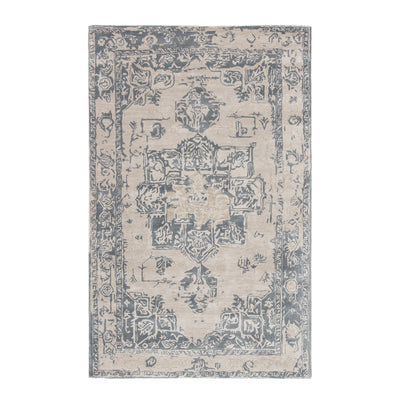 The Mosaic Medallion Tufted Wool Rug