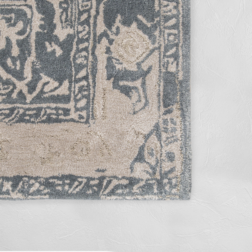The Mosaic Medallion Tufted Wool Rug