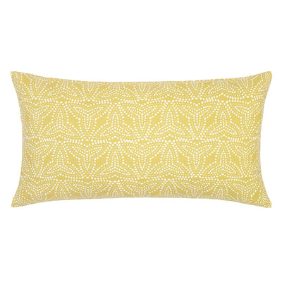 Trillium Yellow Throw Pillow