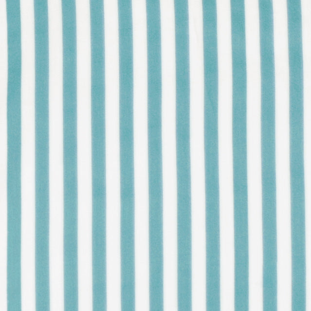 Turquoise Striped Fitted Sheet