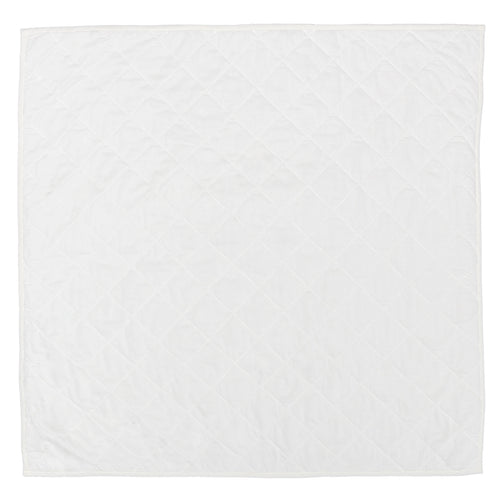 Soft White Diamond Quilt Euro Sham