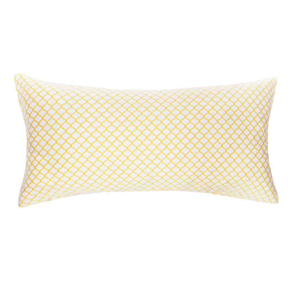Bedroom inspiration and bedding decor | The Yellow Cloud Throw Pillows | Crane and Canopy