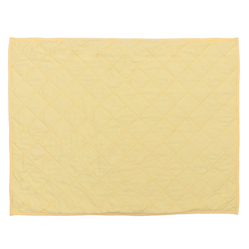 Yellow Diamond Quilt Sham Pair