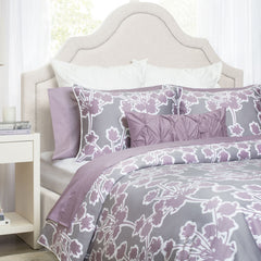 Bedroom inspiration and bedding decor | Lilac Ashbury Duvet Cover | Crane and Canopy