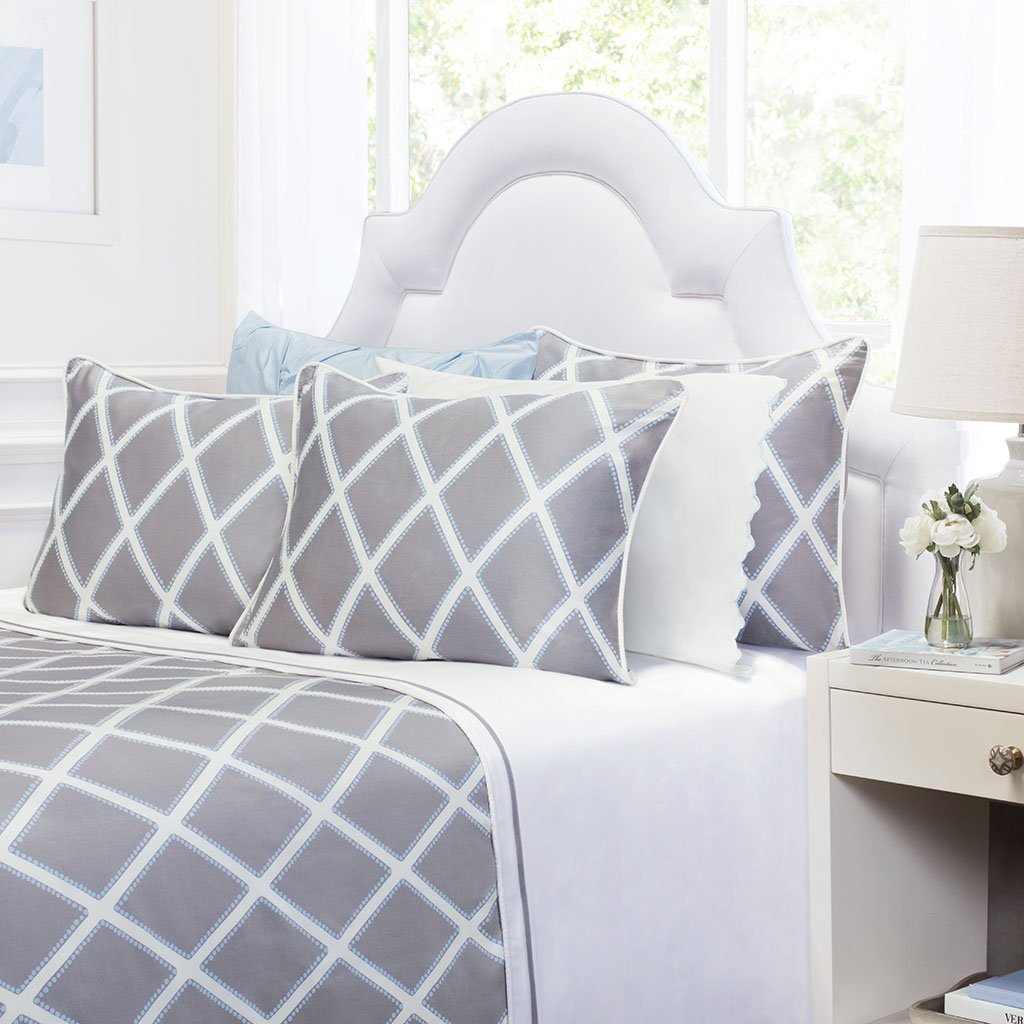 Grey Avery Sham Pair