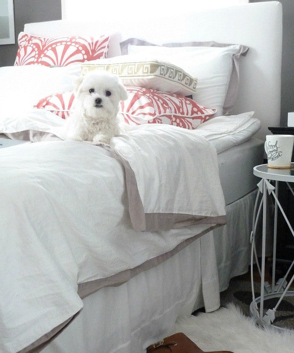 Crane and Canopy Designer Bedding as seen in Bliss at Home Crane and Canopy Designer Bedding as seen in Bliss at Home