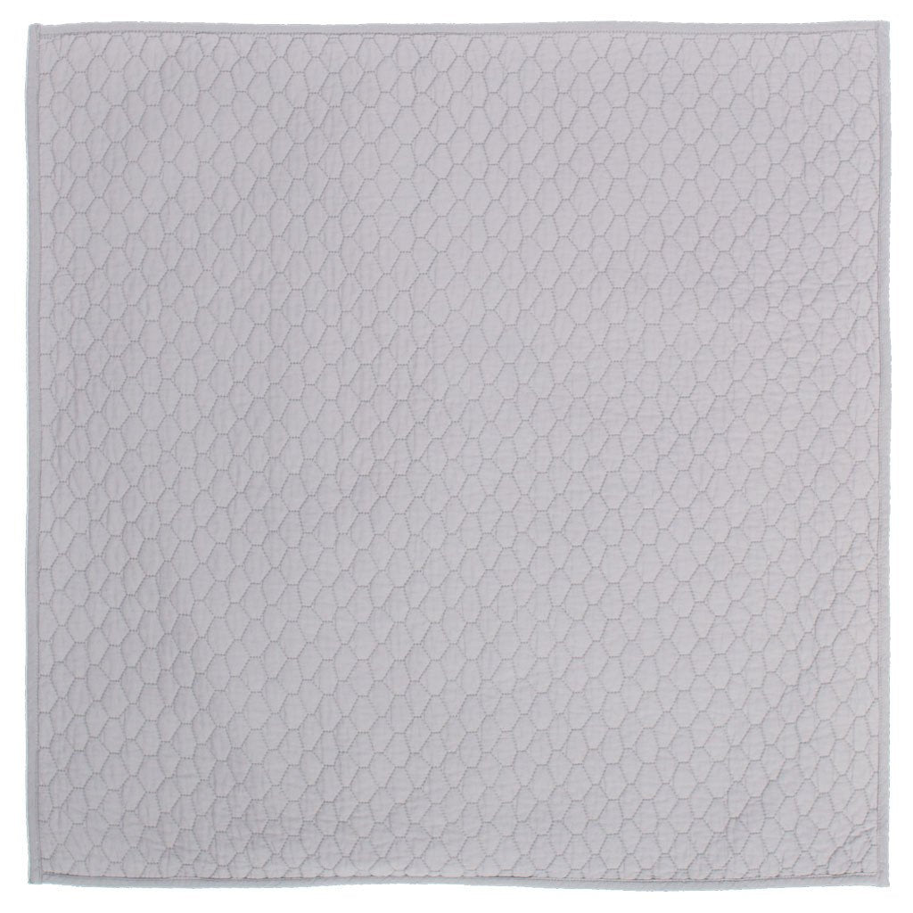 Bedroom inspiration and bedding decor | Light Grey Cloud Quilt Euro Sham Duvet Cover | Crane and Canopy