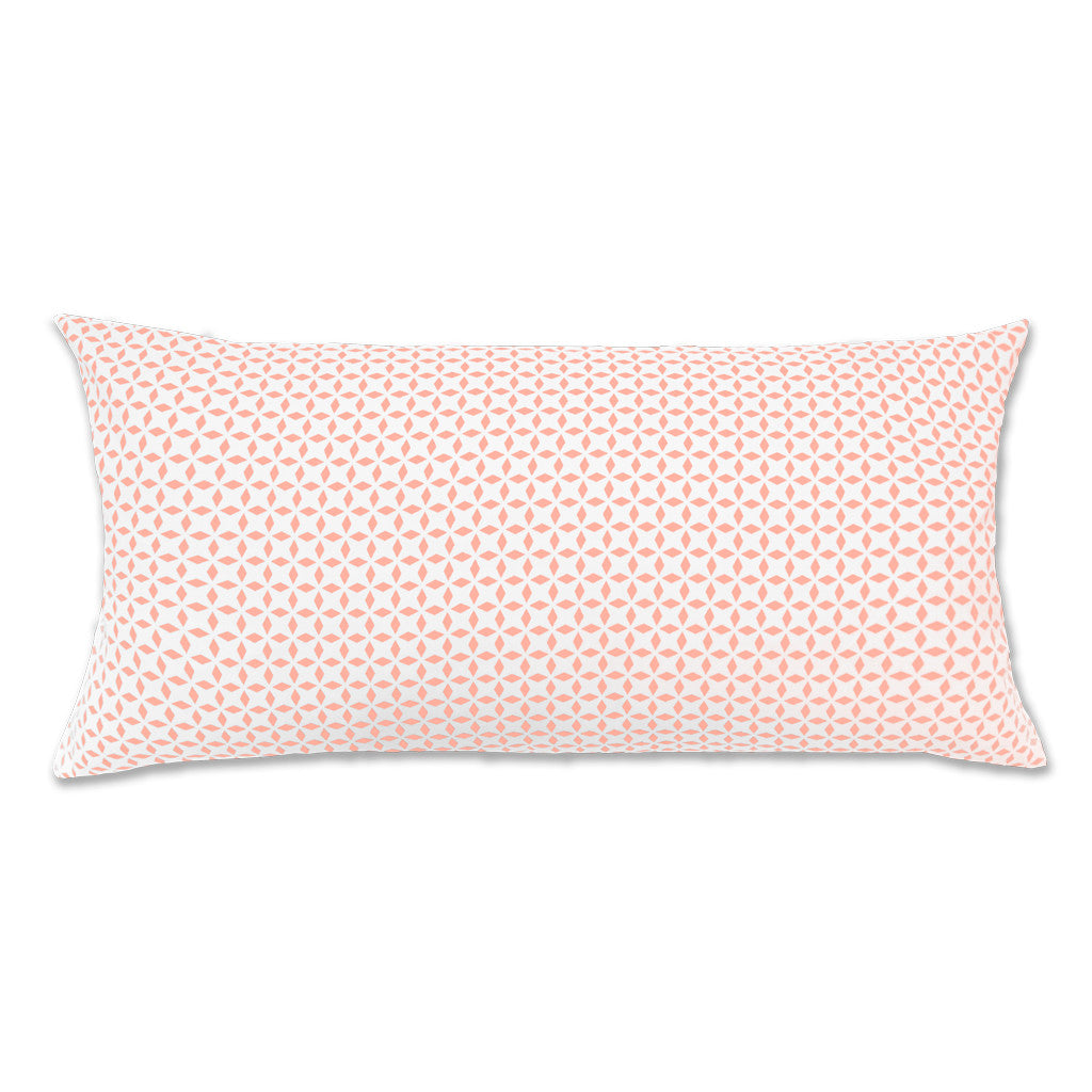 Bedroom inspiration and bedding decor | Coral Morning Glory Throw Pillow Duvet Cover | Crane and Canopy