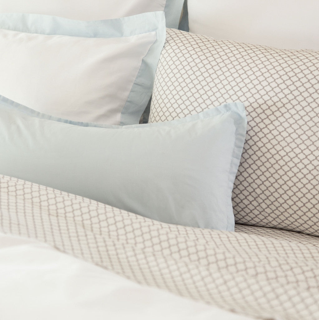 Grey Cloud Pillowcase Pair