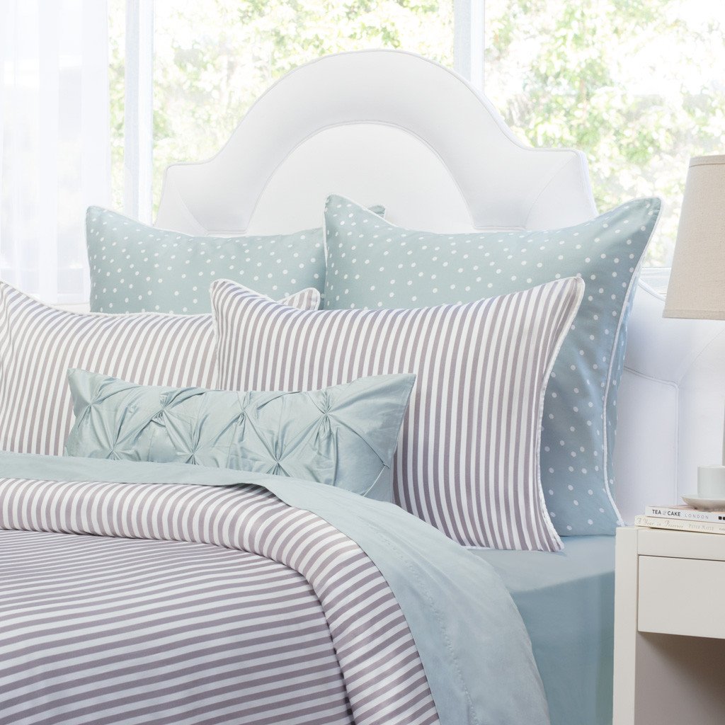 Bedroom inspiration and bedding decor | Grey Larkin Duvet Cover Duvet Cover | Crane and Canopy