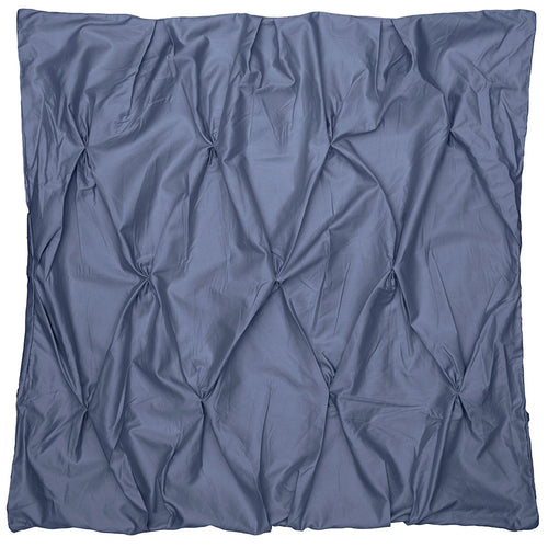 Slate Blue Valencia Pintuck Euro Sham