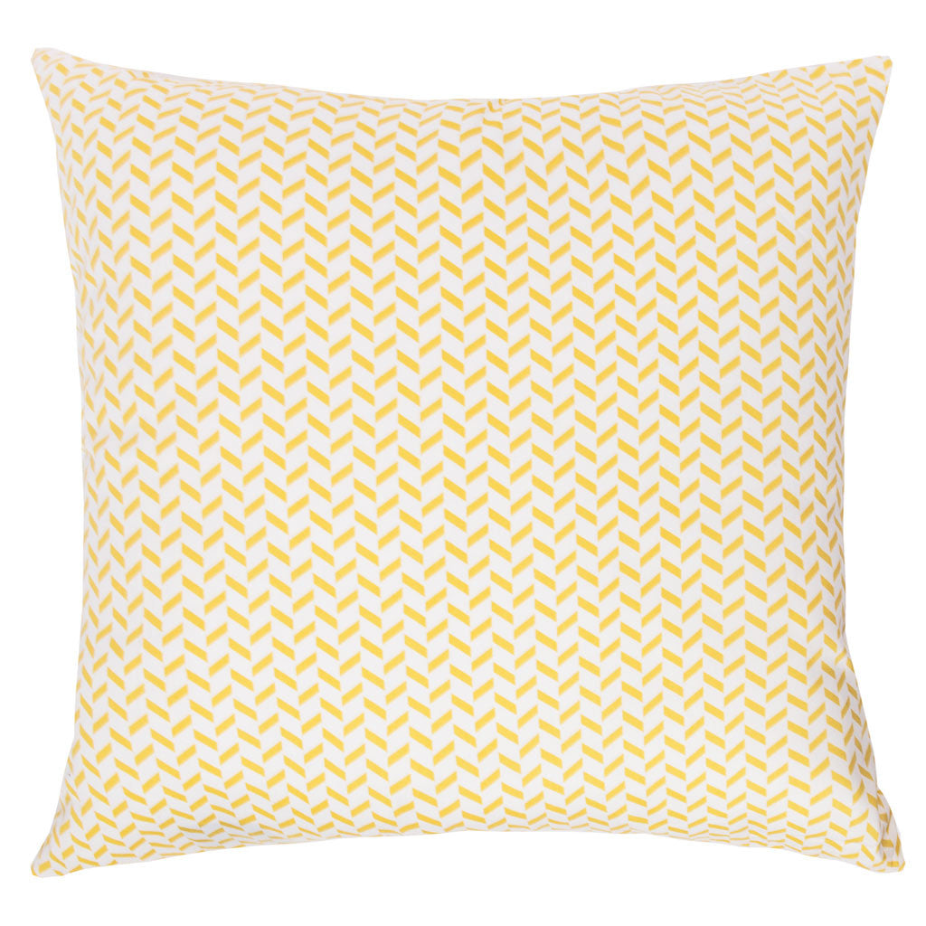 Bedroom inspiration and bedding decor | The Yellow Herringbone Throw Pillows | Crane and Canopy