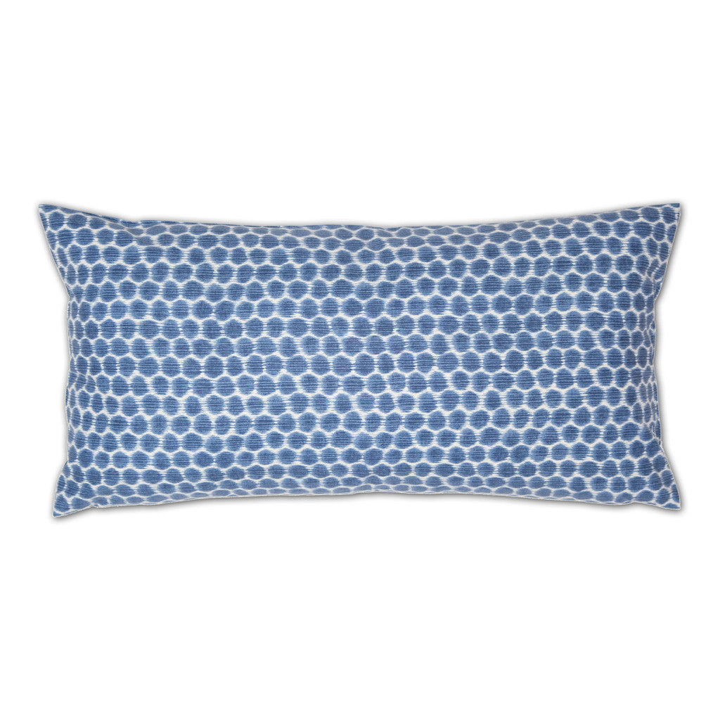 Bedroom inspiration and bedding decor | Blue Dots Throw Pillow Duvet Cover | Crane and Canopy