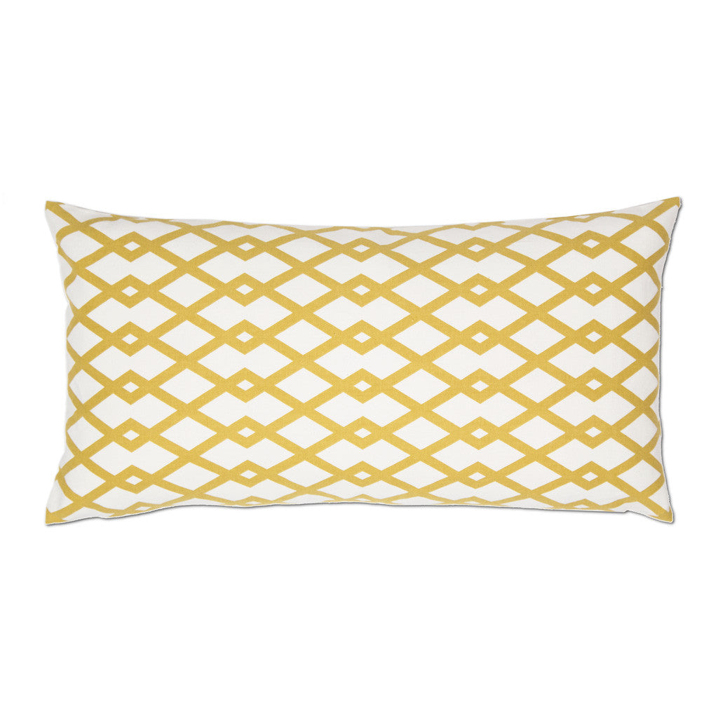Bedroom inspiration and bedding decor | The Mustard Geometric Throw Pillows | Crane and Canopy