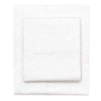 Soft White 400 Thread Count Sheet Set (Fitted, Flat, & Pillow Cases)