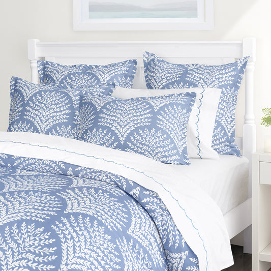 Coastal Blue Avalon Duvet Cover