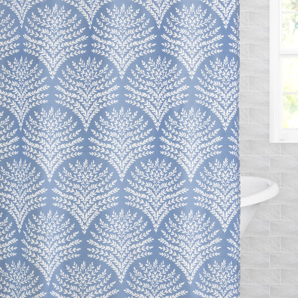The Coastal Blue Avalon Shower Curtain