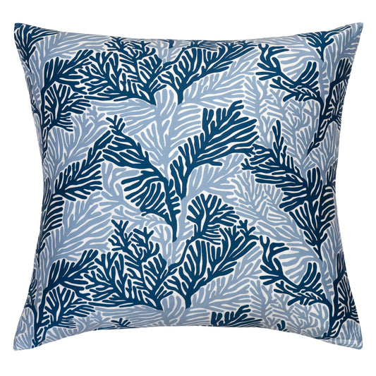 The Blue Marin Square Throw Pillow