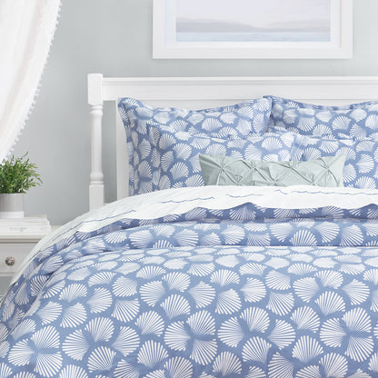 Coastal Blue Carmel Duvet Cover
