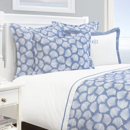 Coastal Blue Carmel Duvet Cover