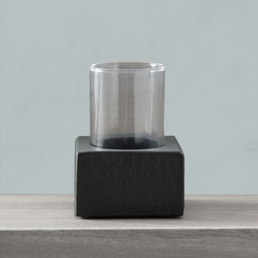 The Charcoal Slate Resin Bath Accessories