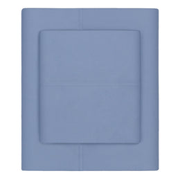 Coastal Blue 400 Thread Count Fitted Sheet