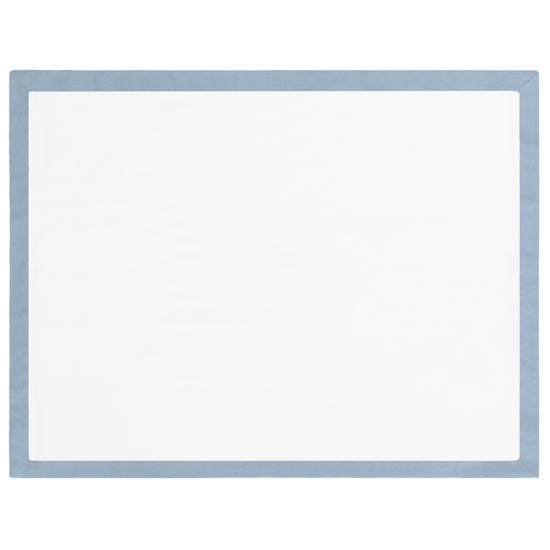 French Blue Quinn Flannel Sham Pair Crane & Canopy