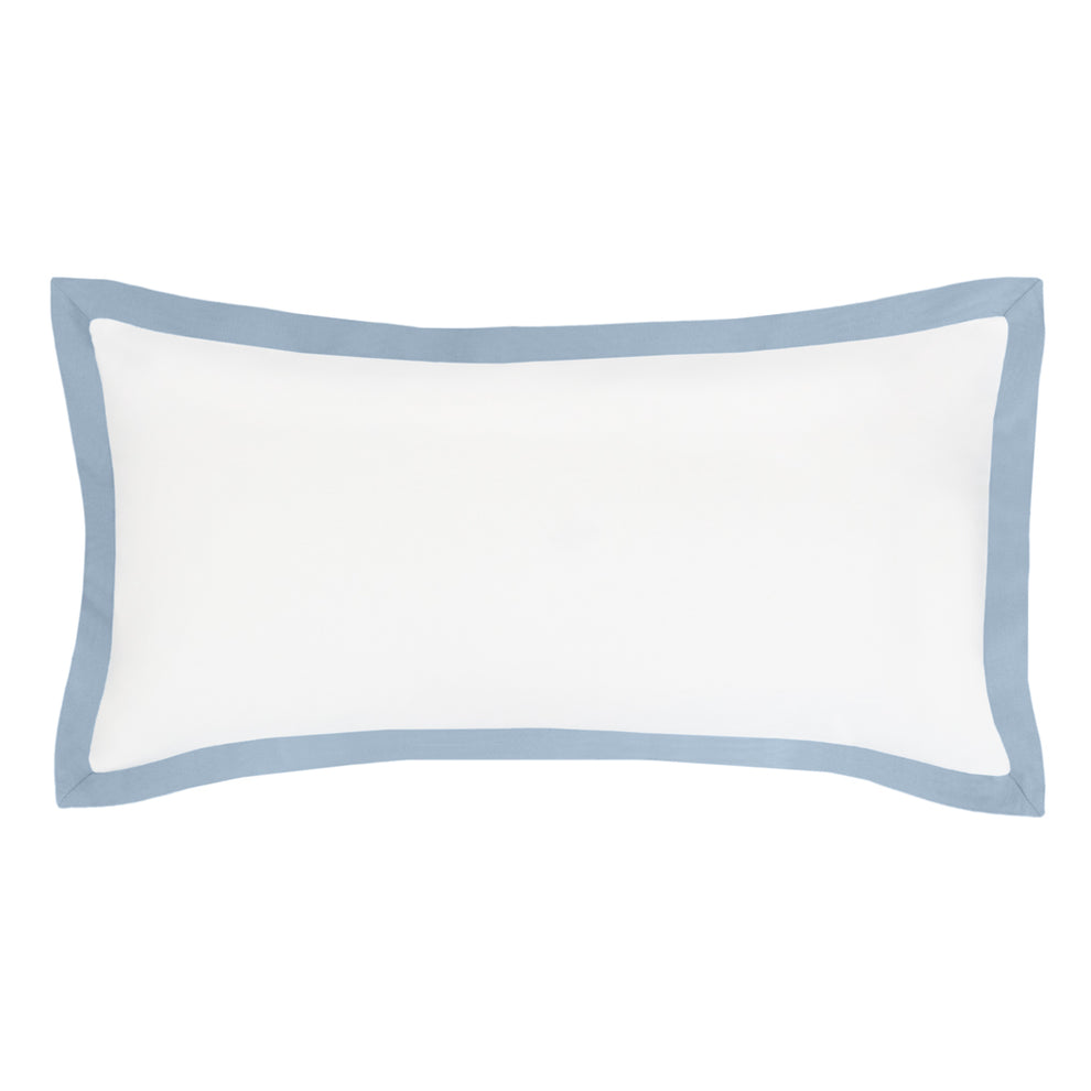 French Blue Quinn Flannel Throw Pillow Crane & Canopy