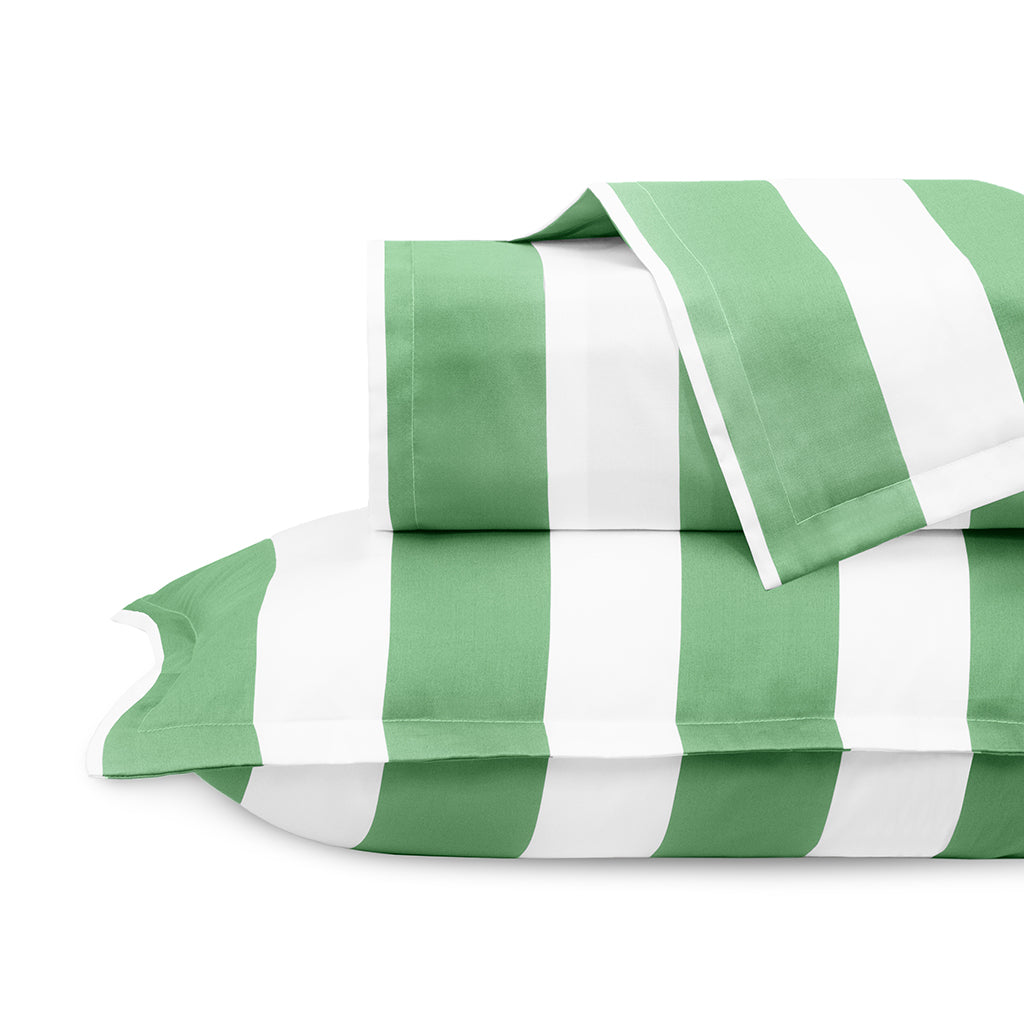 The Green And White Striped Coastal Bedding Crane Canopy The green and white striped coastal bedding crane canopy
