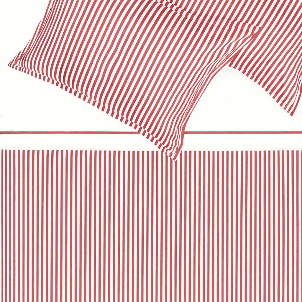 Red Larkin Duvet Cover