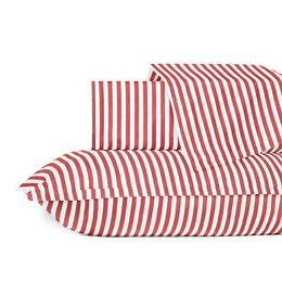Red Larkin Duvet Cover