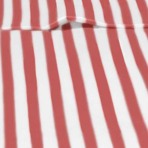 Red Striped Flat Sheet